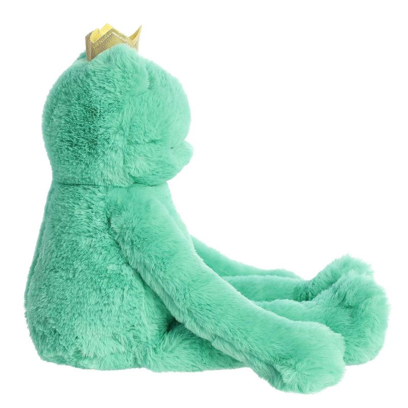 Aurora Valentines 11" Frog Prince Green Stuffed Animal, 3 of 6