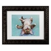Trademark Fine Art Pat Saunders-White Little Napper Matted Framed Art - 2 of 4