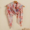 Design Imports Flora Scarf - Orange - 3 of 4