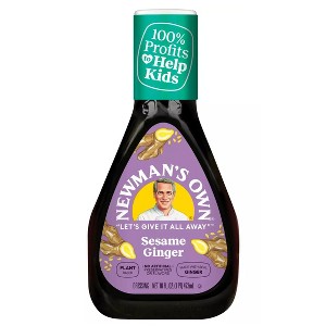 Newman's Own Sesame Ginger Dressing, 16oz - 1 of 3