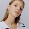 Vintage Sun and Moon Drop Dangle Earrings for Women Unique Lightweight Handmade Retro Boho Antiqued Gold Silver Round Coin Earrings for Women Jewelry - 2 of 4