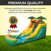 Pogo Bounce House Crossover Kids Inflatable Water Slide, Tropical with Blower, 12 ft - 3 of 4