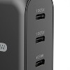 DIGIPOWER® 100-Watt GaN Speed Triple USB Wall Charger in Black - 3 of 4