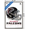 Trends International NFL Atlanta Falcons - Drip Helmet 20 Framed Wall Poster Prints - 3 of 4