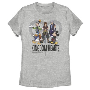 Women's Kingdom Hearts 3 Box Art T-Shirt - 1 of 4