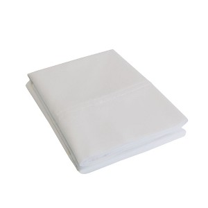 300 Thread Count Cotton Percale 2 Piece Pillowcase Set by Blue Nile Mills - 1 of 4