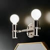 Kichler Lighting Torche 2 - Light Vanity in  Polished Nickel - 3 of 4