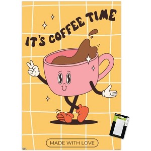 Trends International It's Coffee Time Unframed Wall Poster Prints - 1 of 4