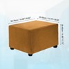 Unique Bargains Stretchy Soft Comfortable Rectangular Foot Stool Cover - 2 of 4