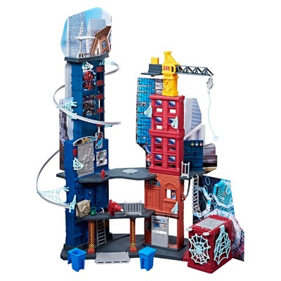 spider man mega city playset target