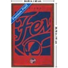 Trends International WNBA Indiana Fever - Logo 25 Framed Wall Poster Prints - 3 of 4