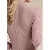 VENUS Womens Lace Sleeve Bandage Dress - 4 of 4