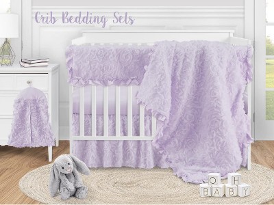 Purple crib sheets hotsell