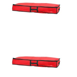 REGALWOVEN Christmas Tree Storage Bag Foldable with Handles for Clothes Comforters Closet Organizers 2 Pcs - 1 of 4