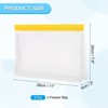 Unique Bargains Reusable Leakproof Zip PEVA Freezer Food Storage Bags 2 Pcs - 2 of 4