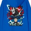 Kaiju No. 8 Kafka Hibino Adult Royal Blue Long Sleeve Hooded Sweatshirt-XXL - 4 of 4