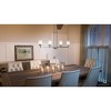 Urban Ambiance Luxury Contemporary Chandelier,  20"H x 34.167"W,  Brushed Nickel Finish, UHP2019 - 2 of 4