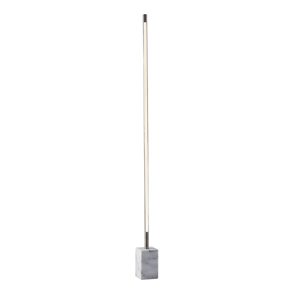 Adesso Home Felix Marble LED Wall Washer in Brushed Steel