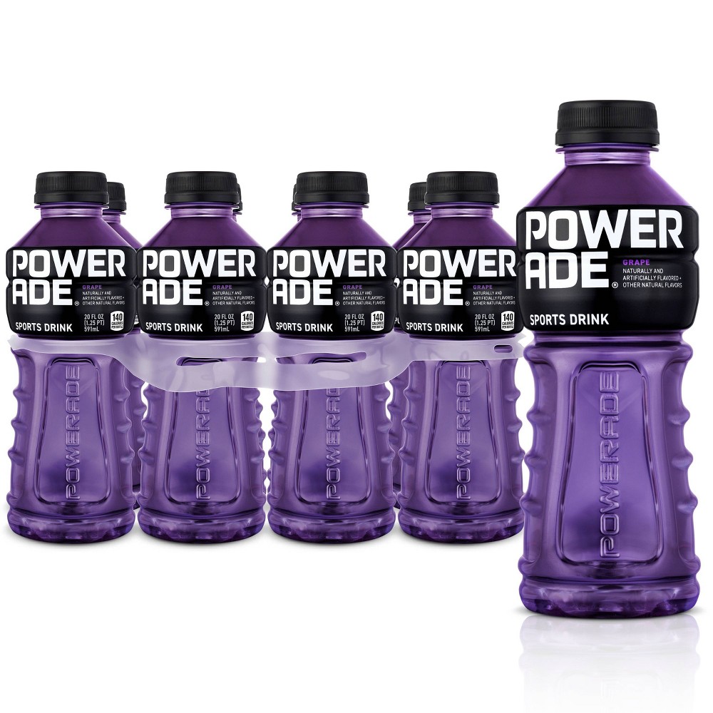 GTIN 049000047134 product image for Powerade Grape Flavor Sport Pack 8 ct 20 oz each | upcitemdb.com