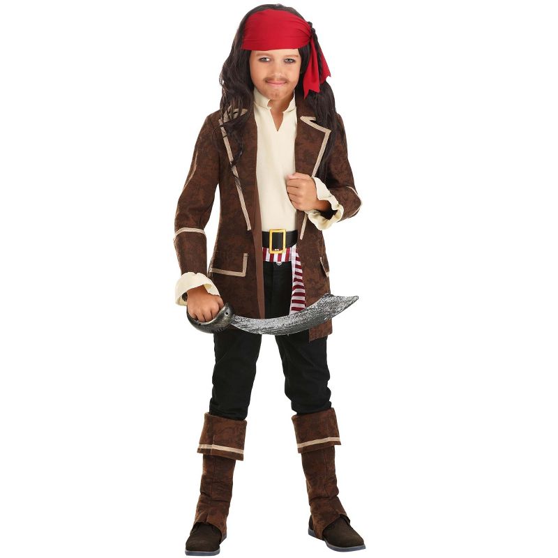 HalloweenCostumes.com Plunderous Pirate Boy's Costume, 3 of 7