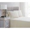 Full 400 Thread Count Solid Percale Sheet Set Vanilla - Charisma : Target