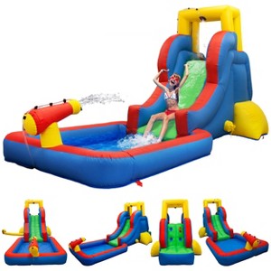 Picasso-TILES Outdoor Inflatable Water Slide Castle Kids Bounce House with Pool Area (Splash Zone), Toys for Kids 3+ - 1 of 4