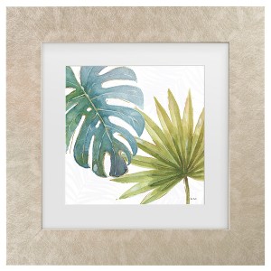 Trademark Fine Art - Lisa Audit Tropical Blush VIII Matted Framed Art - 1 of 4