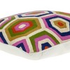 Parkland Collection,Acia Contemporary Multicolored Pillow Cover With Poly Insert - 4 of 4
