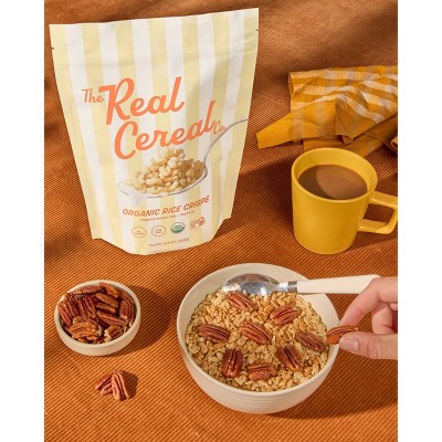 The Real Cereal Company Organic Rice Crisps Breakfast Cereal - 8.4oz