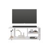 NicBex Simple Design TV Stand with 4 Open Shelves and Cable Management Media Console for Living Room, Bedroom - 2 of 4