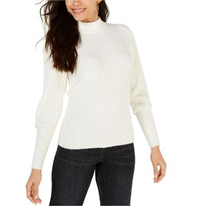 Leyden Womens Ribbed Mock Neck Pullover Sweater - 1 of 1