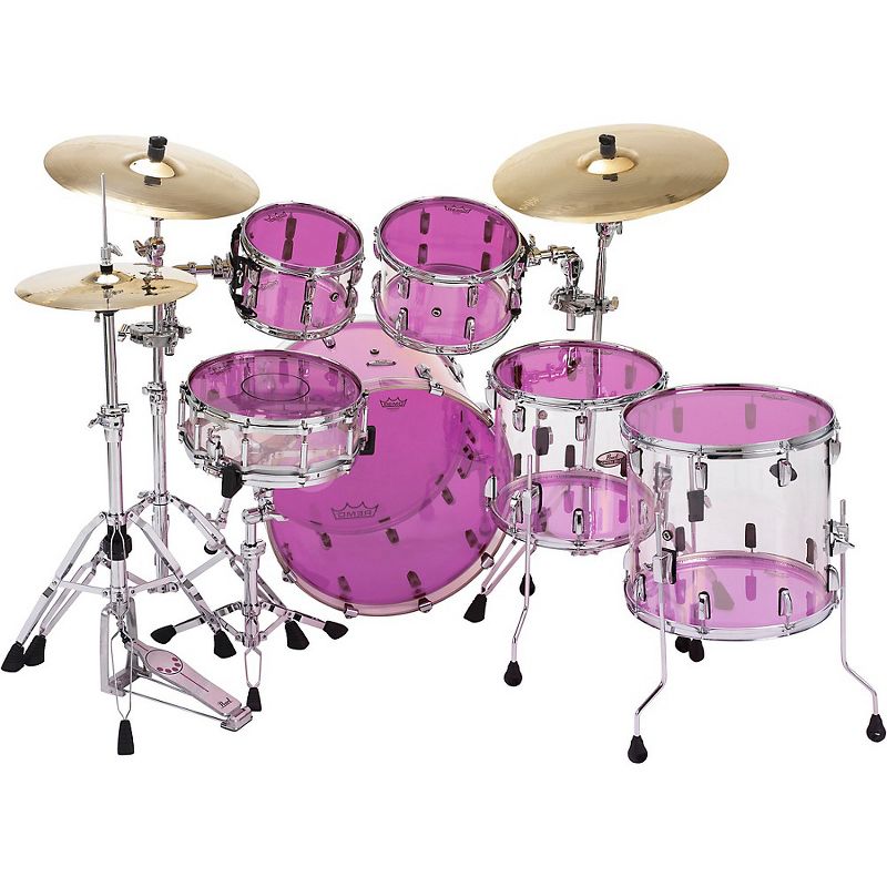 Remo Powerstroke P3 Colortone Pink Bass Drum Head, 3 of 4