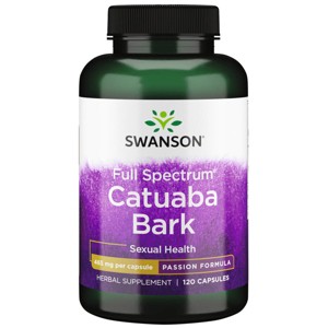 Swanson Herbal Supplements Full Spectrum Catuaba Bark 465 mg 120 Caps. - 1 of 3