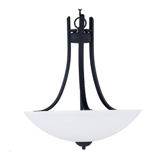 Maxim Lighting Taylor 3 - Light Pendant in  Textured Black - 1 of 1