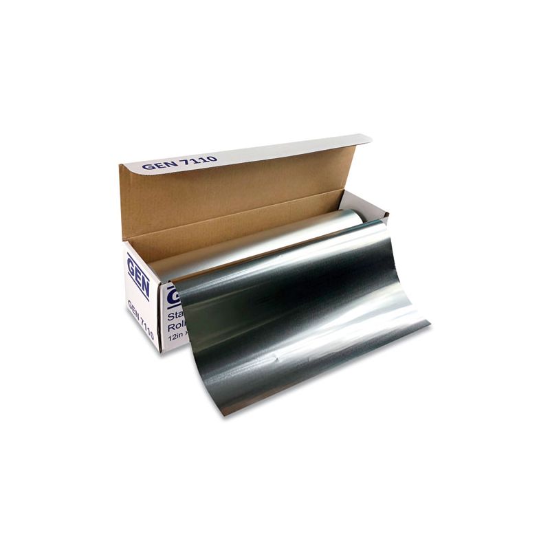 GEN Standard Aluminum Foil Roll, 12" x 500 ft, 2 of 3