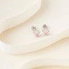 Girls' Miss Mouse Screw Back Sterling Silver Earrings - In Season Jewelry - 4 of 4
