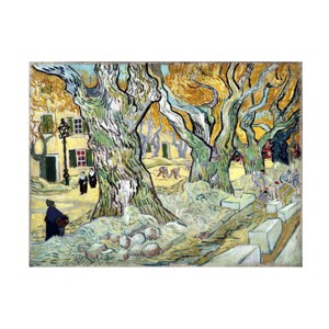 Trademark Fine Art -Vincent van Gogh 'The Road Menders' Canvas Art - 1 of 4