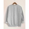 Women Plus Size Sweatshirts Tops with Crew Neck Long Sleeve Healing Words Pullover Sweat Shirts Therapeutic Slogan Shirts - 4 of 4