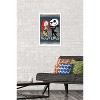 Trends International Disney Tim Burton's The Nightmare Before Christmas - Ink Scary Love Framed Wall Poster Prints - 2 of 4