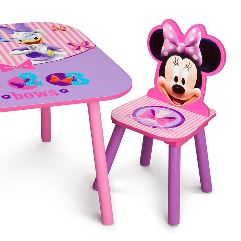 Delta Children Table and Chair - Minnie Mouse, 4 of 6