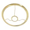 Aladdin Brass Plated 10" Under Burner Shade Ring for Glass Shades - 3 of 3