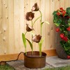 30"H Sullivans Copper Cala Lily Fountain, Copper - 3 of 4