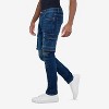 RAW X Men's Multi Cargo Pocket Denim Pants - 3 of 4