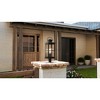 Urban Ambiance Luxury Transitional Outdoor Post Light 20.25''H x 7''W,  Olde Bronze Finish,  Anaheim Collection, UHP1293 - 2 of 4