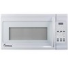 Impecca 1.6 cu ft, 30-Inch, Over the Range Microwave, 2 Speed 300 CFM Ventilation Fan - White - 3 of 4