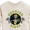 Boys' - Disney - Ghouled Vibes Graphic Long Sleeve Fleece Sweatshirt - 2 of 4