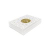 JAM Paper Blank Greeting Cards Set Thinking of You Gold Tiny Dot 10/Pack D41111NGLMB - 4 of 4