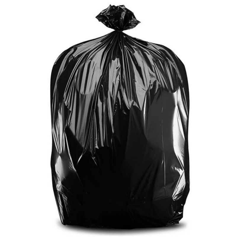 Plasticplace 64 Gallon Toter Compatible Trash Bags, Black (25 Count), 2 of 4