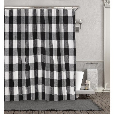 Checkered Shower Curtains to Match Your Bathroom Decor