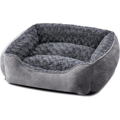 Rectangle Dog Bed for Large Medium Small Dogs - Washable Orthopedic Sofa Bed, Soft Breathable Puppy & Pet Cuddler